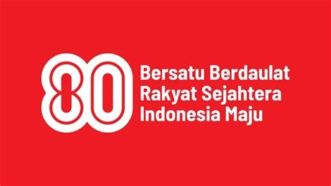 Filosofi Logo HUT RI ke-80