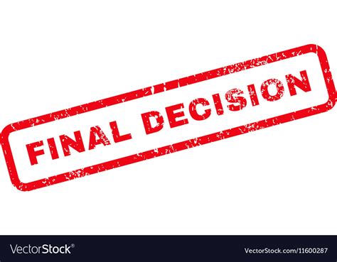Final Decision