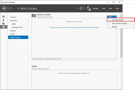 Finding Data on Work Folders Server