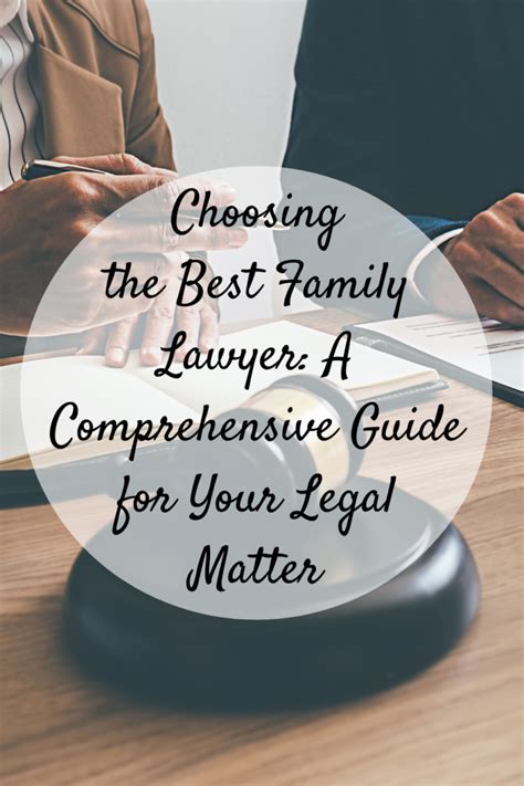Finding the Right Family Lawyer in Criminal Defense: A Comprehensive Guide