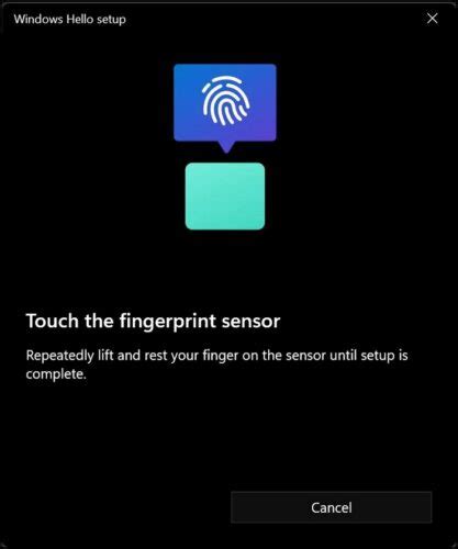 Fingerprint Setup