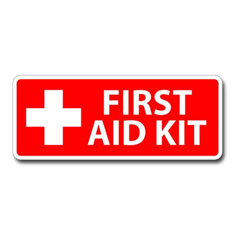 First Aid Kit Label Printable