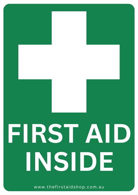 First Aid Sign Printable Free Download