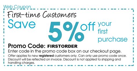 First-Time Buyer Promo Codes