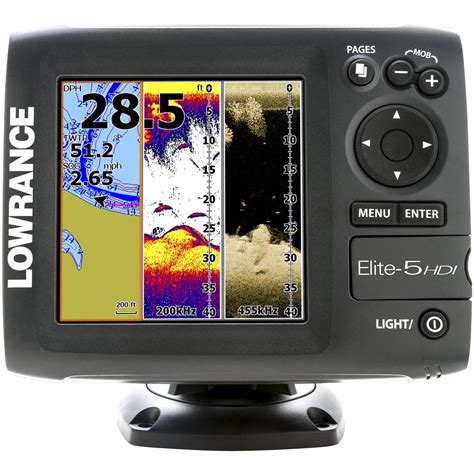 Fish Finder GPS Combo Display Size