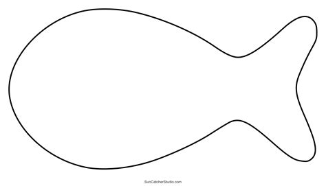 Fish Outline Template