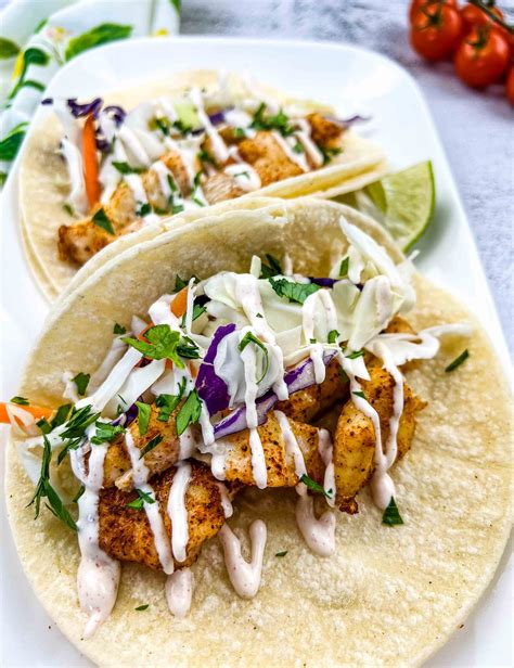 Fish Tacos with Sides