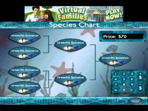 Fish Tycoon Breeding Chart