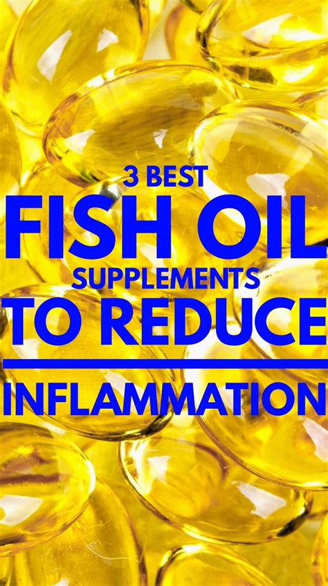 Fish oils can reduce inflammation