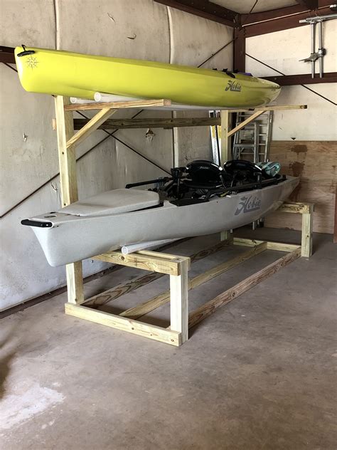 Fishing Canoe Storage