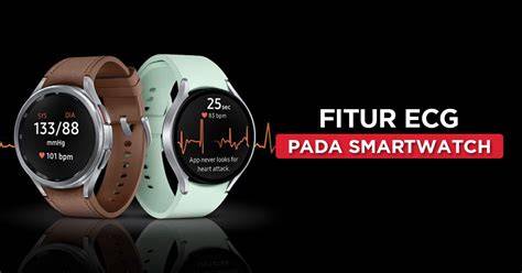 Fitur ECG Smartwatch