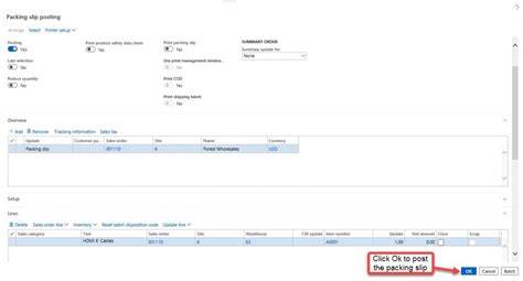 Fix: Dynamics 365 Packing Slip Error - Quantity Over Under-Delivery Tolerance
