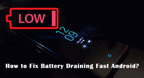 Fix Battery Draining Fast on Android (100% Working Tips)