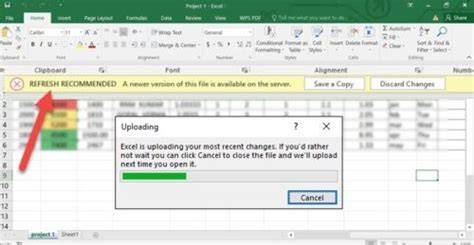 Fix Refresh Recommended Excel error