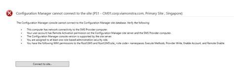 Troubleshooting SMS Admin Console Connectivity on Windows Server