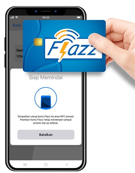 Flazz card auto top up