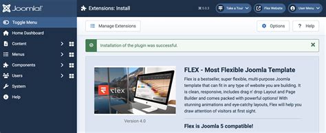 Flex 3.0 2 Multi Purpose Joomla Template