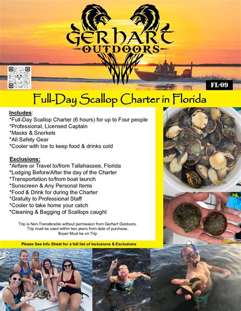 Florida Scallop Charter