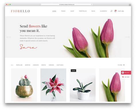 Florist Websites Templates