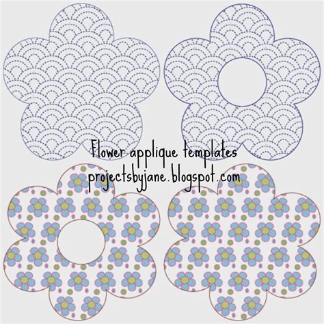 Flower Applique Templates Free