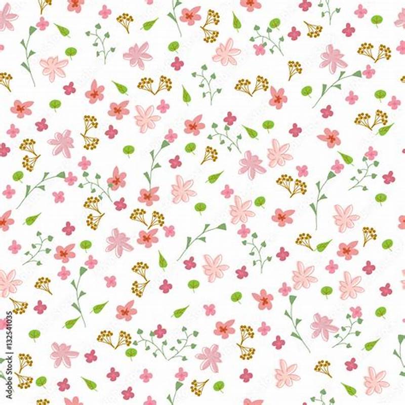 Flower Pattern Background