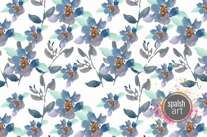 Flower Repeat Pattern