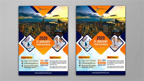 Flyer Template Psd Free