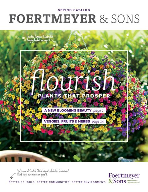 Foertmeyer And Sons Spring Catalog