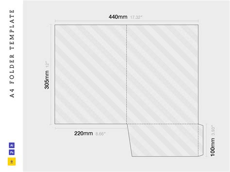 Folder Paper Template