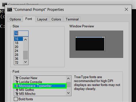Font Style and Spacing Restrictions