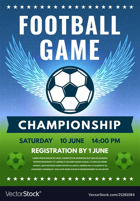 Football Poster Template