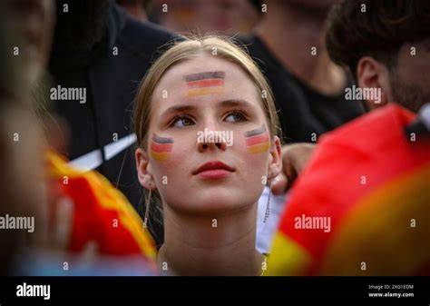 Football fans in Berlin