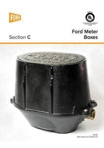 Ford Meter Box Catalog