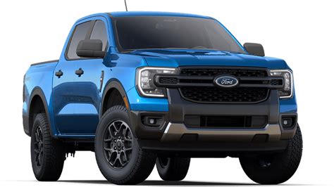 The capable Ford Ranger, a popular mid-size option among types of Ford trucks