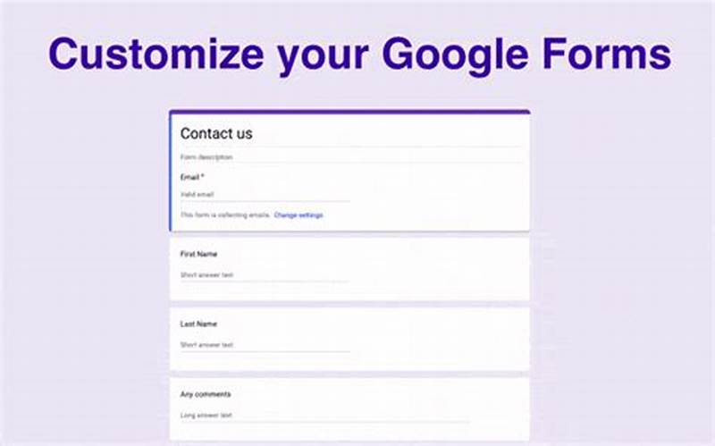 Form Google Create