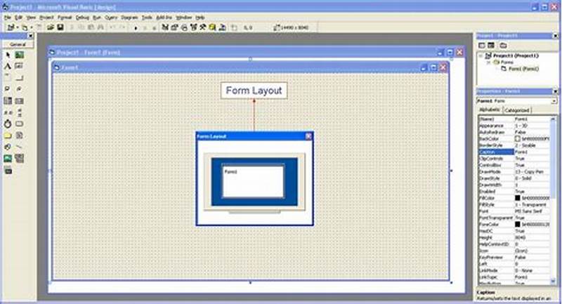 Form Layout Window In Visual Basic