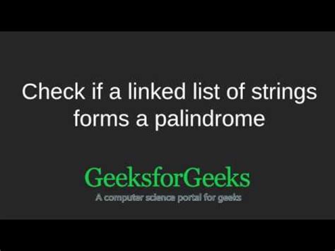 Form Palindrome