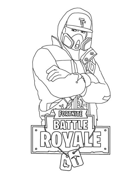 Fortnite Coloring Pages Free Printable