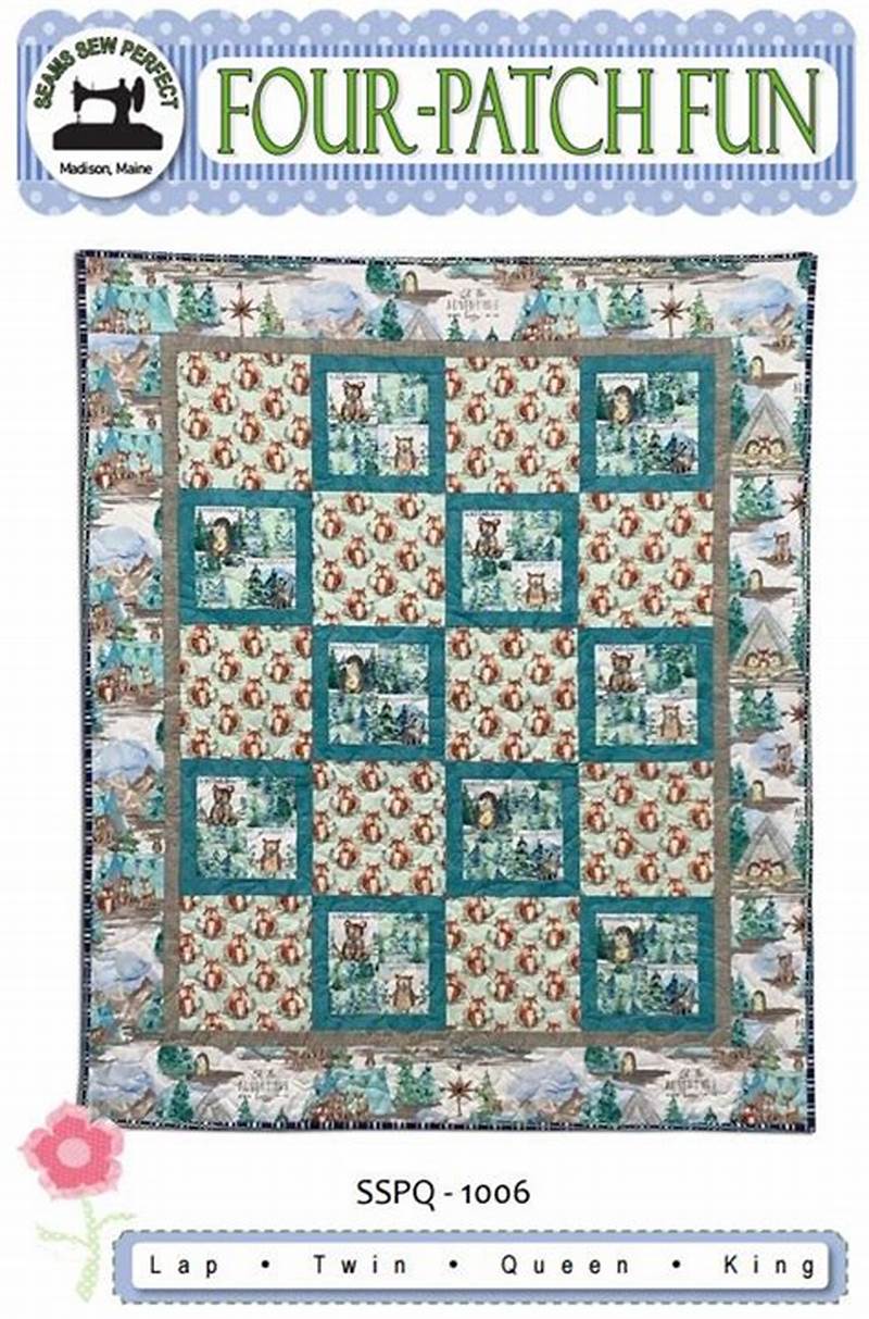 Four Patch Fun Quilt Pattern