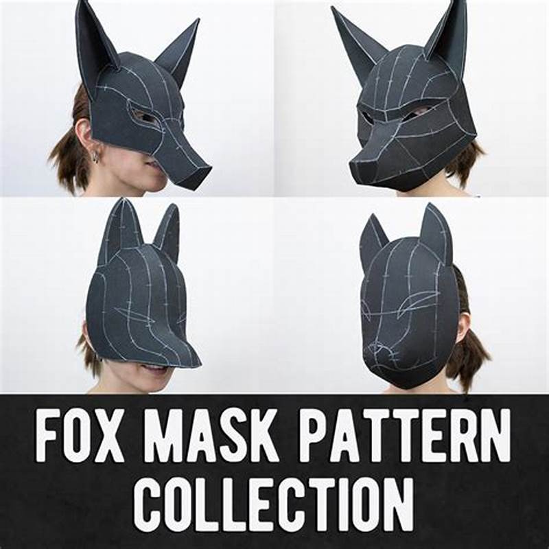 Fox Mask Pattern