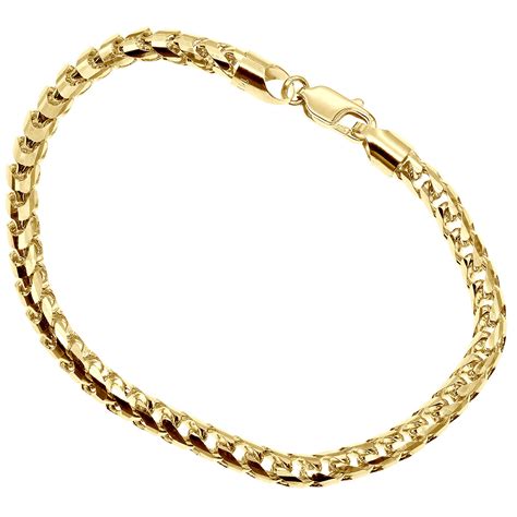 Franco Chain Gold Bracelet