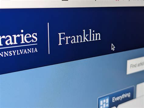 Franklin Catalog Upenn