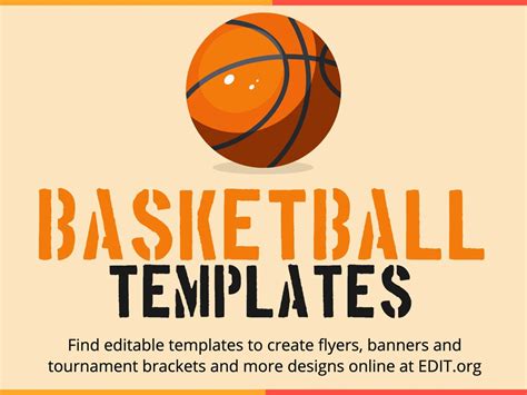 Free Basketball Templates