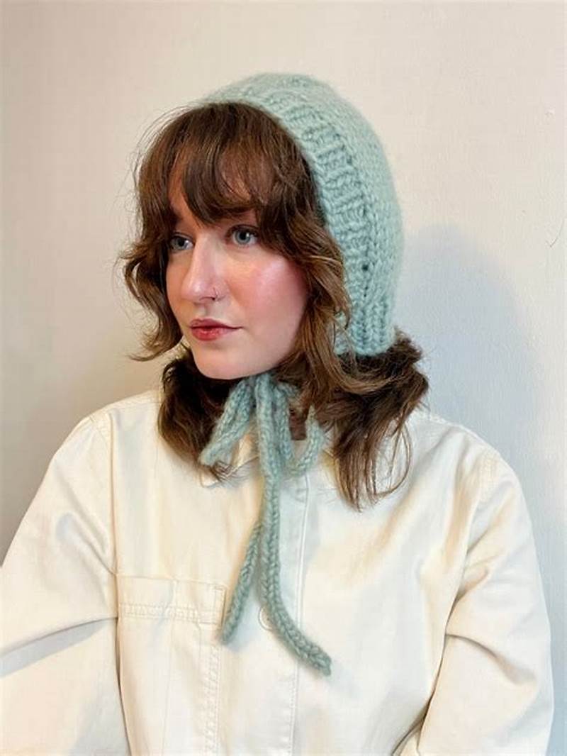 Free Bonnet Pattern Knitting