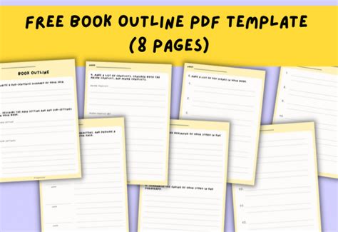 Free Book Outline Template