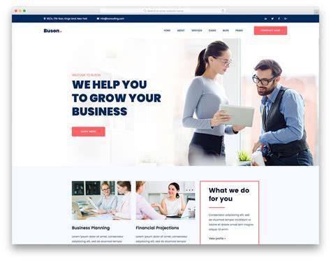 Free Business Web Templates