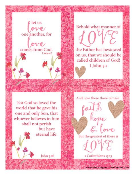 Free Christian Valentine Printables