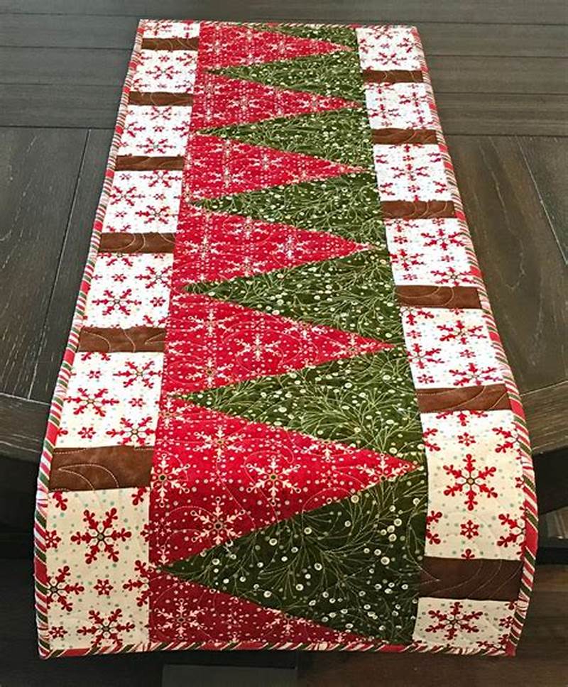 Free Christmas Table Runner Pattern