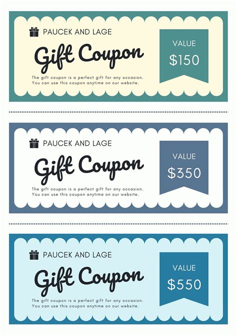 Free Coupon Templates