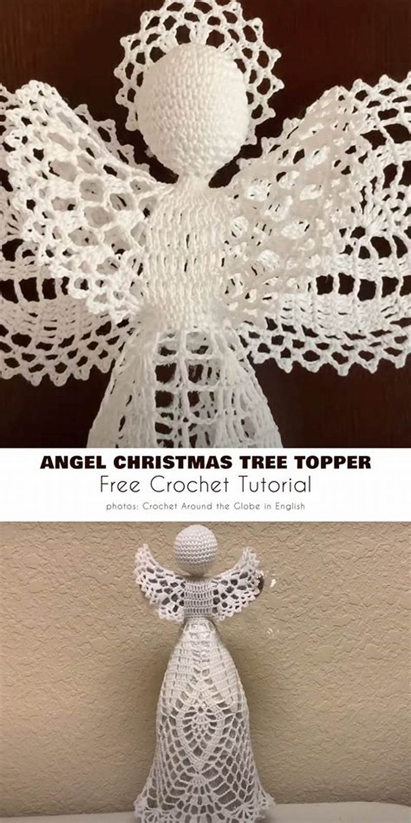 Free Crochet Angel Tree Topper Pattern